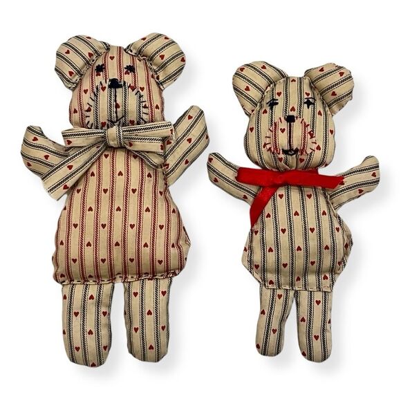 Vintage Ticking Bears Bundle - Picture 1 of 9